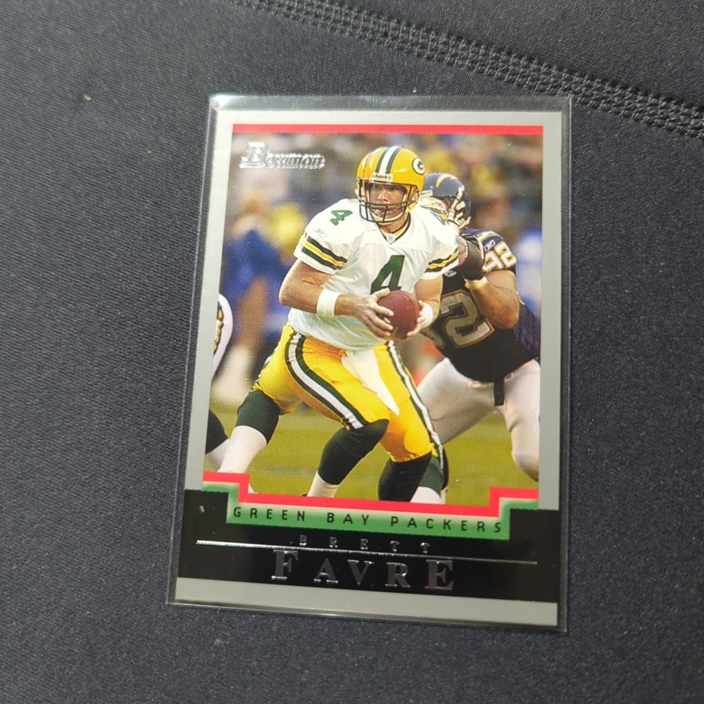 2004 Bowman Chrome - #1 Brett Favre/Green Bay Packers NR MT - Picture 9 of 10